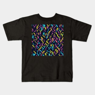 Digital Pixelation Kids T-Shirt